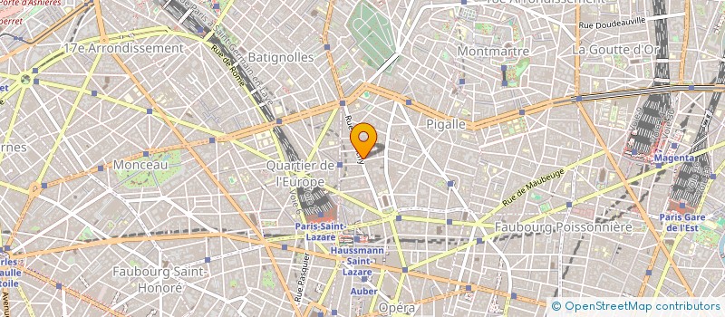 localisation de l'entreprise ORIONE  PARIS