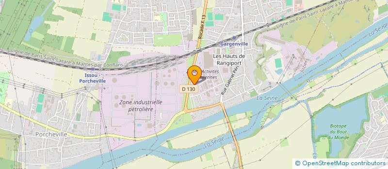 localisation de l'entreprise ORIONIS  GARGENVILLE