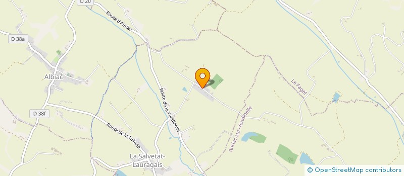 localisation de l'entreprise ORIONIS CONSEIL à LA SALVETAT-LAURAGAIS