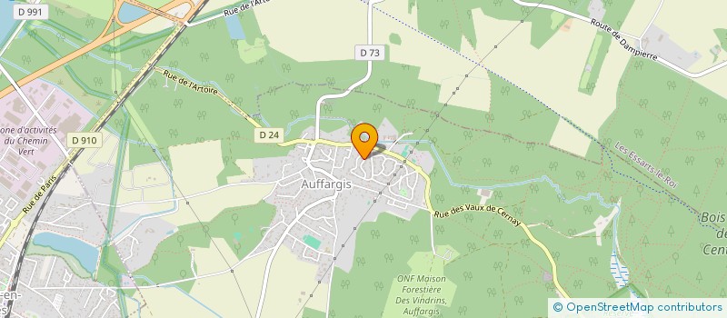 localisation de l'entreprise ORIONIS CONSULTING  AUFFARGIS