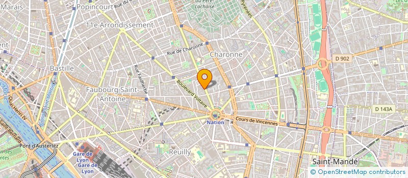 localisation de l'entreprise ORIONIS FINANCE  PARIS