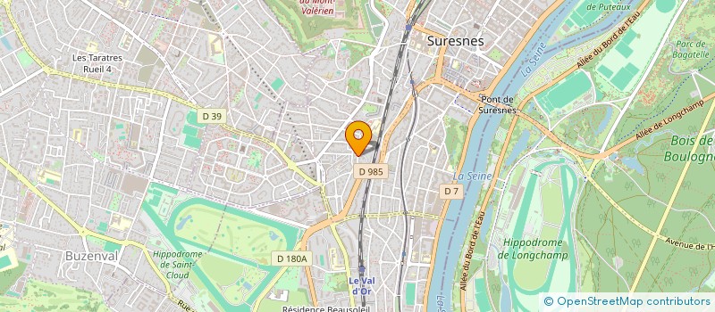 localisation de l'entreprise ORIONISA CONSULTING  PARIS