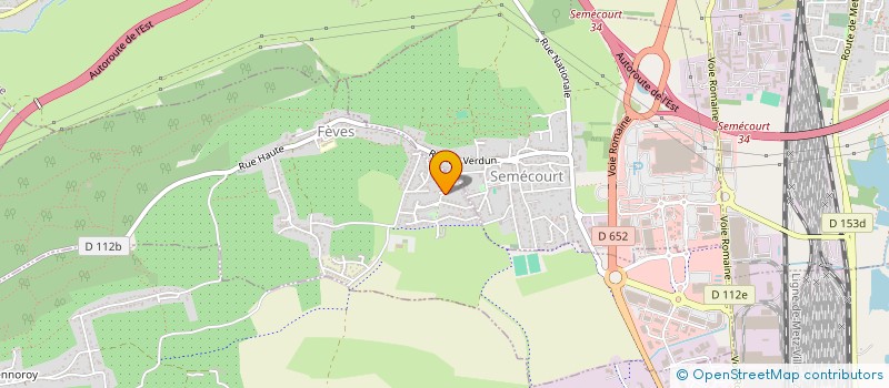 localisation de l'entreprise ORIONIX  FEVES