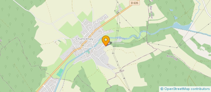 localisation de l'entreprise ORIONVENTURES à CHANCENAY