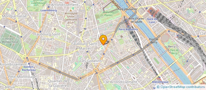 localisation de l'entreprise ORIOR COMPAGNIE ET CONSEILS  PARIS