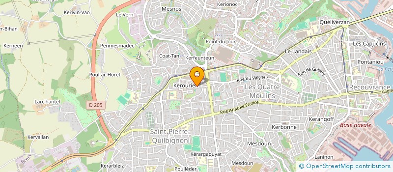 localisation de l'entreprise 'ORIRAU SHOW à BREST