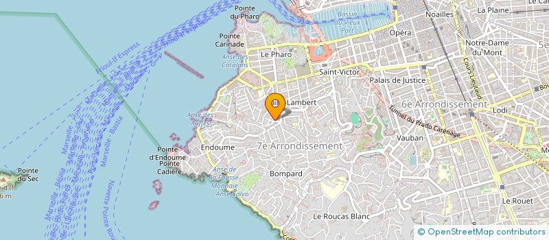 localisation de l'entreprise ORIS à MARSEILLE