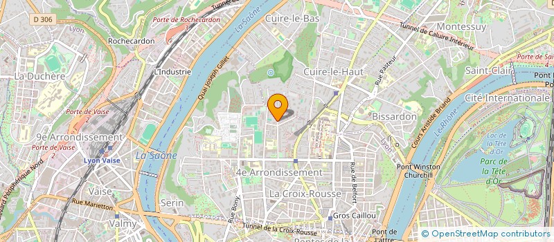 localisation de l'entreprise ORIS  LYON