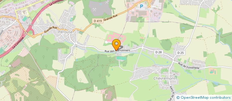 localisation de l'entreprise ORIS BATIMENT à SARTROUVILLE