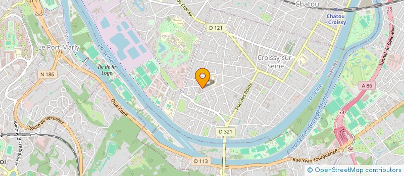 localisation de l'entreprise ORIS MATERIALS INTELLIGENCE à CROISSY-SUR-SEINE