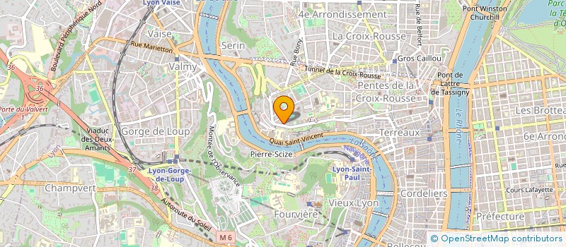 localisation de l'entreprise ORISHA COCKTAILS BAR à LYON