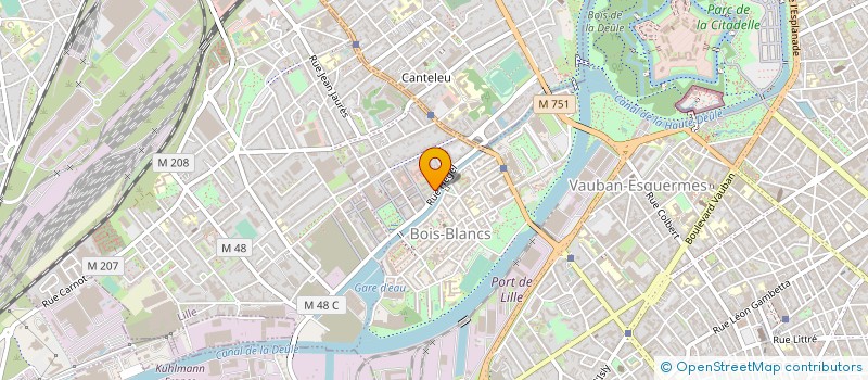 localisation de l'entreprise ORISHA COMMERCE FRANCE  LILLE