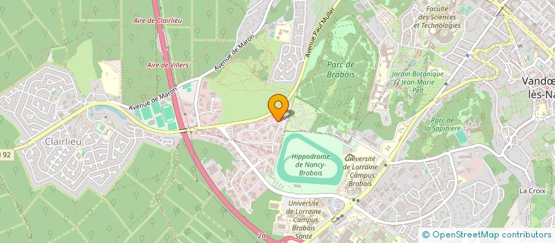 localisation de l'entreprise ORISHA HEALTHCARE FRANCE  VILLERS-LES-NANCY