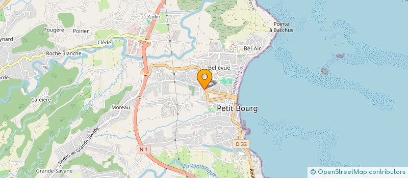localisation de l'entreprise ORISHAS à PETIT-BOURG