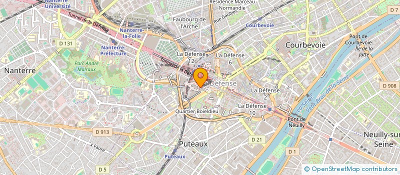 localisation de l'entreprise ORISON  PUTEAUX