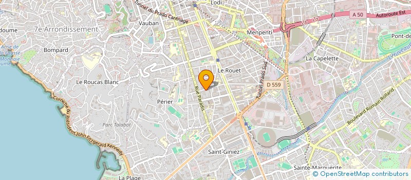 localisation de l'entreprise ORISONS à MARSEILLE