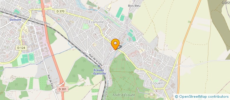 localisation de l'entreprise ORISSEL WORLD WIDE  ECOUEN