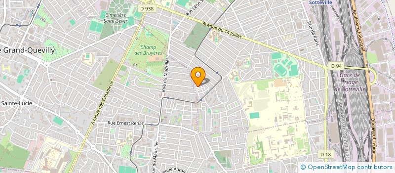 localisation de l'entreprise ORITRIAL  SOTTEVILLE-LES-ROUEN