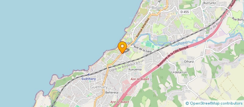 localisation de l'entreprise ORIXAS  PARIS