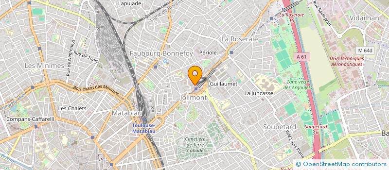 localisation de l'entreprise ORIZEN à TOULOUSE