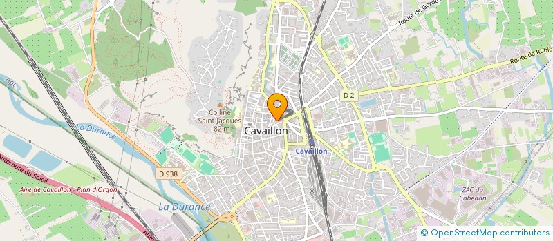 localisation de l'entreprise ORIZEN ARCHITECTE  CAVAILLON