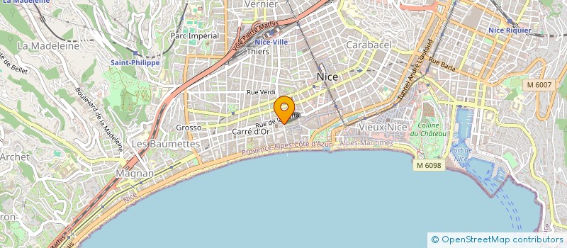 localisation de l'entreprise ORIZET ANDRE à NICE