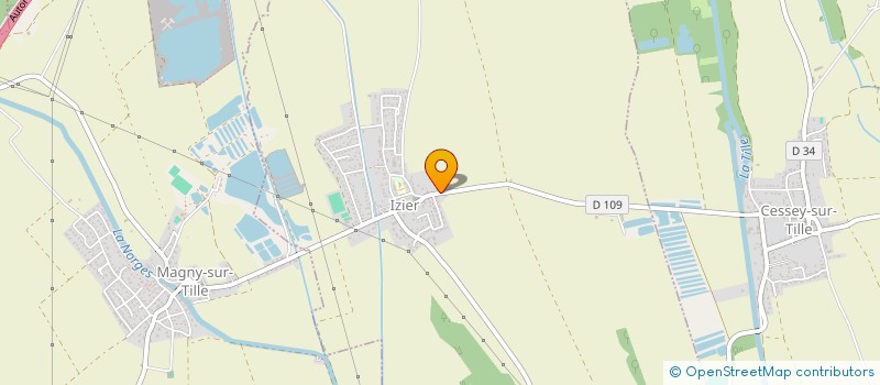 localisation de l'entreprise ORIZI  IZIER