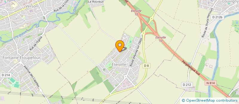 localisation de l'entreprise ORIZIA  ETERVILLE