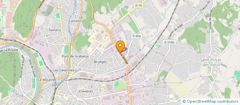 localisation de l'entreprise ORIZON  ALES