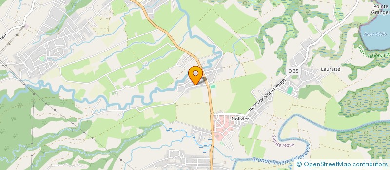 localisation de l'entreprise ORIZON  SAINTE-ROSE