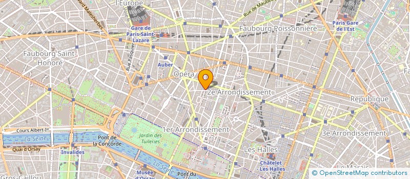 localisation de l'entreprise ORIZON BF  PARIS