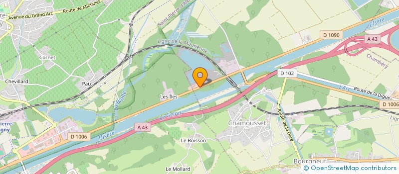 localisation de l'entreprise ORIZON GROUPE  CHATEAUNEUF