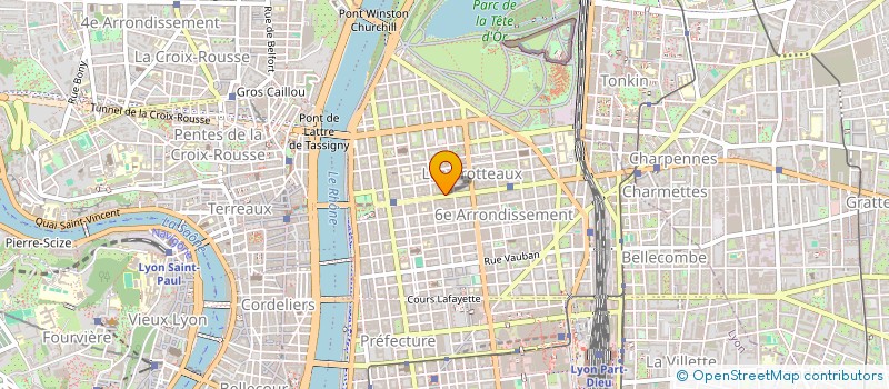 localisation de l'entreprise ORIZON LYON à LYON