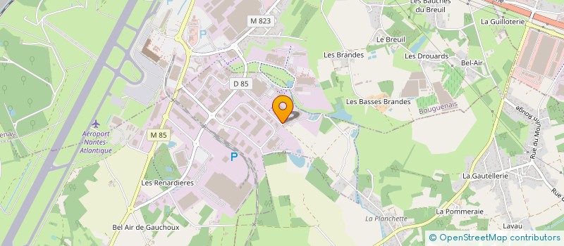 localisation de l'entreprise ORIZON SOLUTION à SAINT-AIGNAN-GRANDLIEU