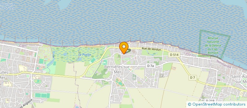 localisation de l'entreprise ORIZORA  BERNIERES-SUR-MER