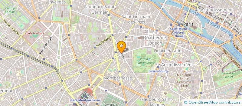 localisation de l'entreprise ORIZZONTI FRANCE à PARIS