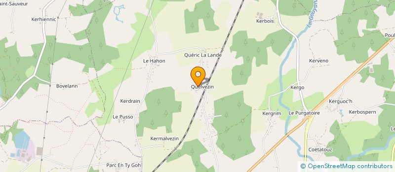 localisation de l'entreprise ORJAM  CARNAC