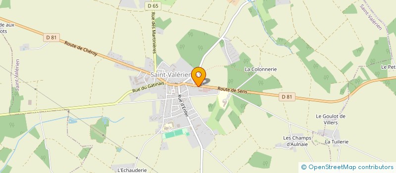 localisation de l'entreprise ORK AZOUZI IMMOBILIER à SAINT-VALERIEN