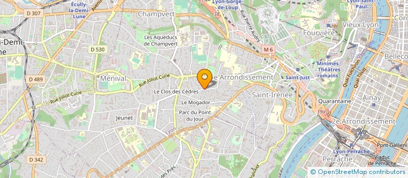 localisation de l'entreprise ORK-ID à LYON