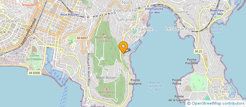 localisation de l'entreprise ORKA MANAGEMENT à VILLEFRANCHE-SUR-MER
