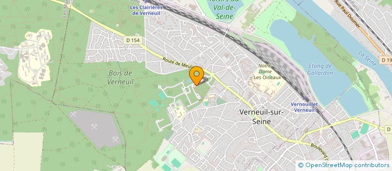 localisation de l'entreprise ORKADOM à VERNEUIL-SUR-SEINE