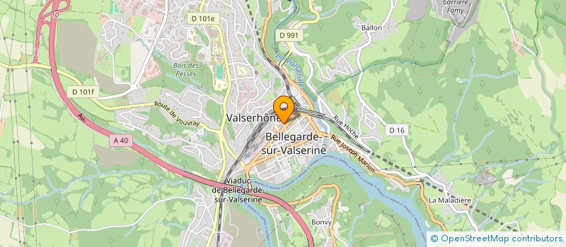 localisation de l'entreprise ORKAN MANAGEMENT à VALSERHONE