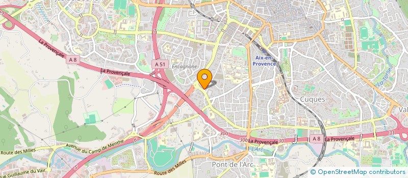 localisation de l'entreprise ORKESTRA  AIX-EN-PROVENCE