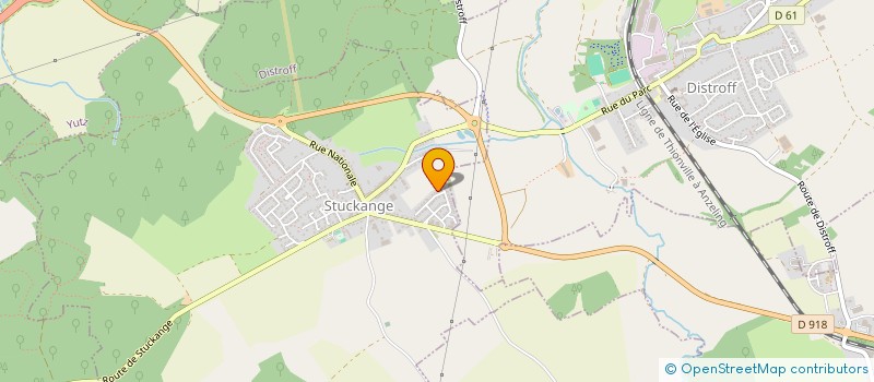 localisation de l'entreprise ORKESYN  STUCKANGE