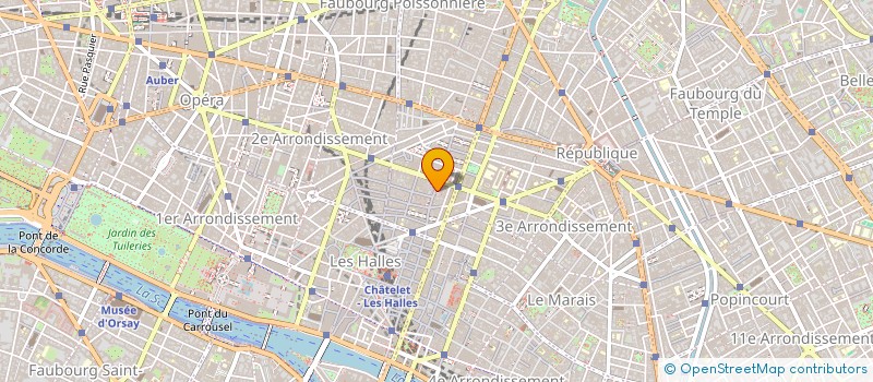 localisation de l'entreprise ORKIDE  PARIS