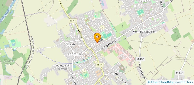 localisation de l'entreprise ORKIDE  ANNULLIN