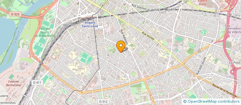 localisation de l'entreprise ORKIL à ANGERS