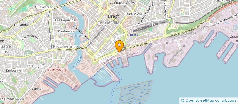 localisation de l'entreprise ORKKA à BREST