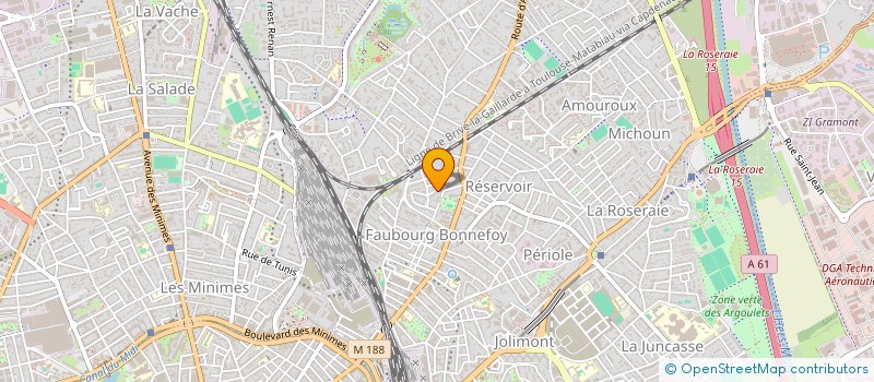 localisation de l'entreprise ORKLAND à TOULOUSE