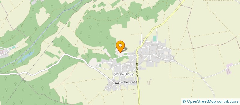 localisation de l'entreprise ORKOS à SOISY-BOUY